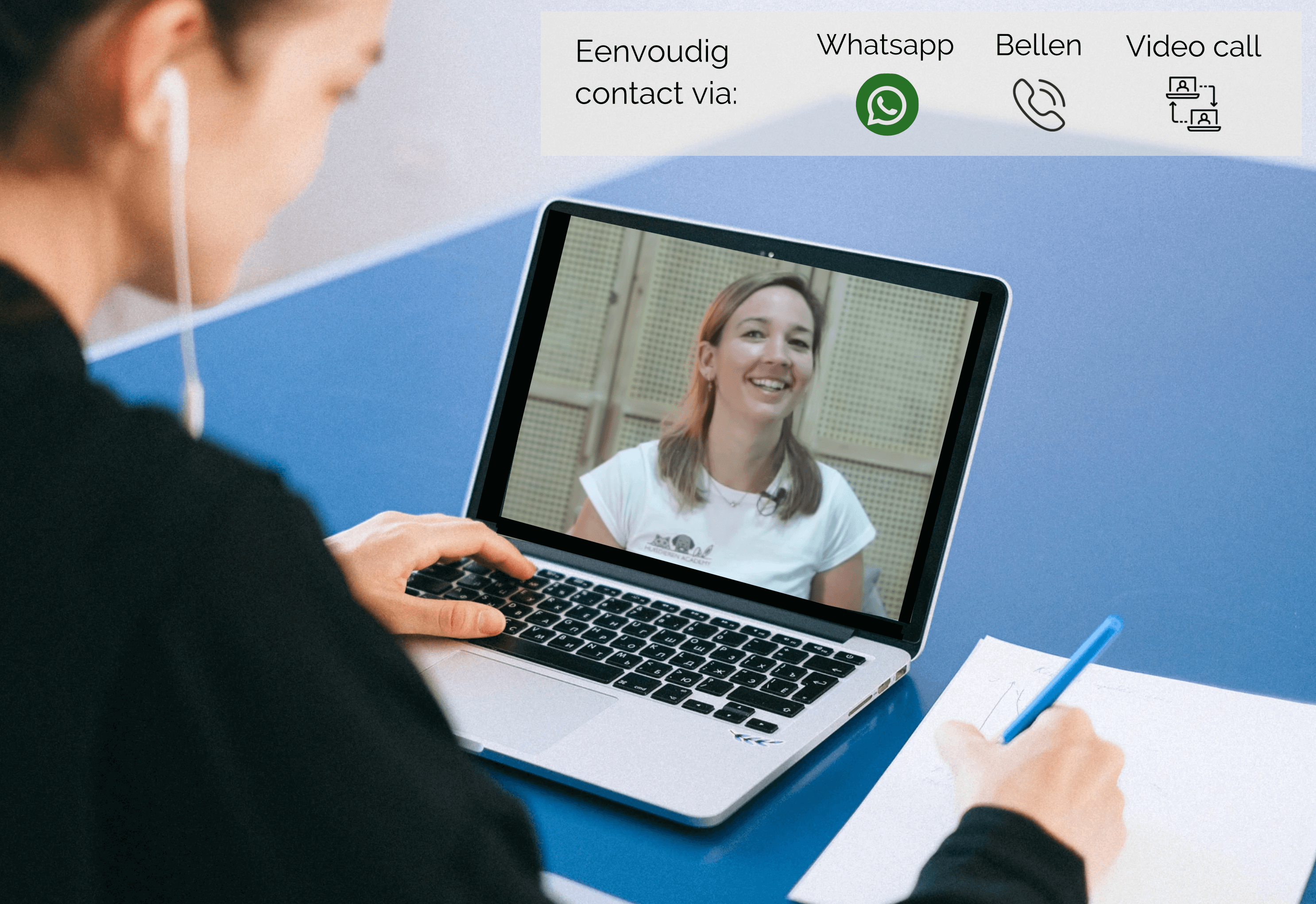 Stappenplan voor online spreekuur met de dierenarts