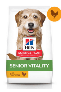 Senior voeding voor de oudere hond